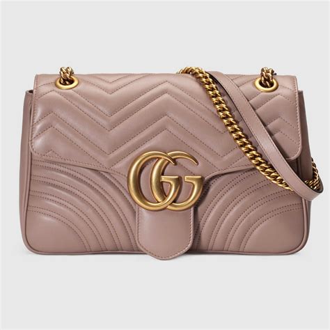 gucci marmont matelasse shoulder bag neutral tradesy|Gucci Marmont bag small size.